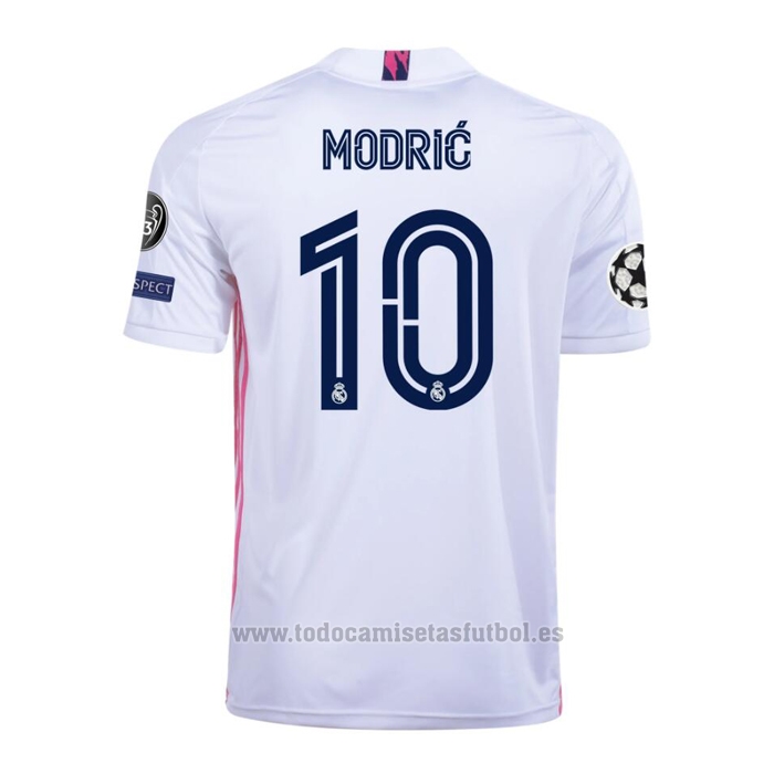 Camiseta Real Madrid Jugador Modric 1ª 2020-2021